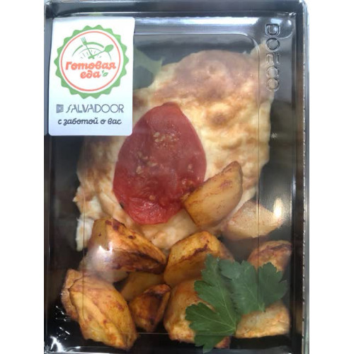 Куриная грудка с помидорами от кафе Salvadoor