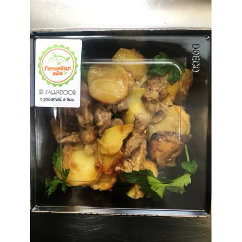 Жаркое из свинины с картошкой от кафе Salvadoor