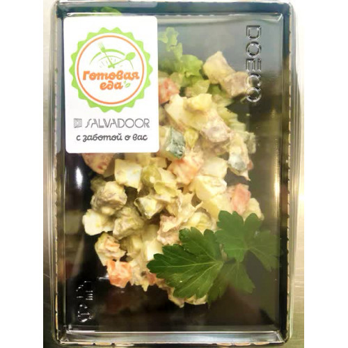Салат оливье от кафе Salvadoor